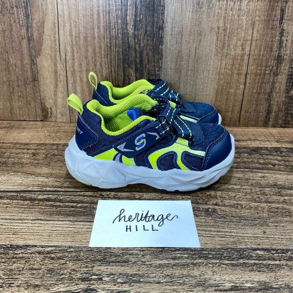 Skechers S Sport Kennie Performance Sneakers Navy- Boys 6